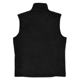 Men’s Columbia fleece vest w/logo!