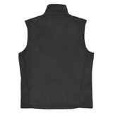 Men’s Columbia fleece vest w/logo!
