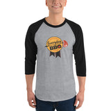 Everyday BBQ 3/4 sleeve raglan shirt