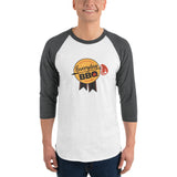 Everyday BBQ 3/4 sleeve raglan shirt
