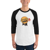 Everyday BBQ 3/4 sleeve raglan shirt