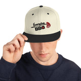 Everyday BBQ Front & Back Snapback Hat