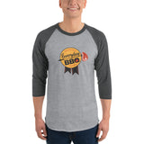 Everyday BBQ 3/4 sleeve raglan shirt