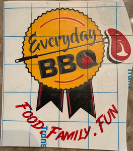 Everyday BBQ Sticker